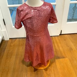 Sparkly Sequin Pink Dress